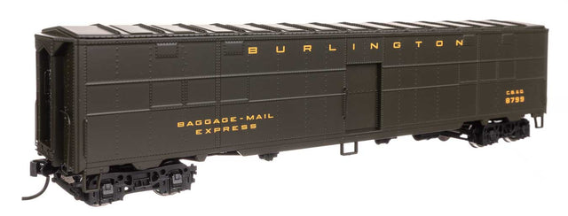 CBQ-Style Express Boxcar Troop Kitchen Conversion - Ready to Run -- Chicago, Burlington & Quincy #8799-1