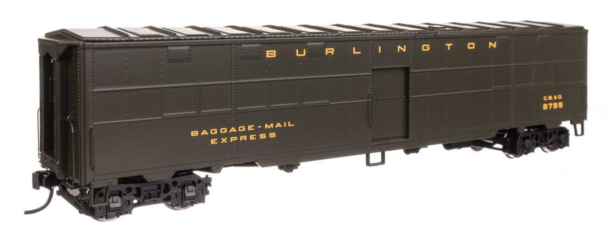 CBQ-Style Express Boxcar Troop Kitchen Conversion - Ready to Run -- Chicago, Burlington & Quincy #8799-2