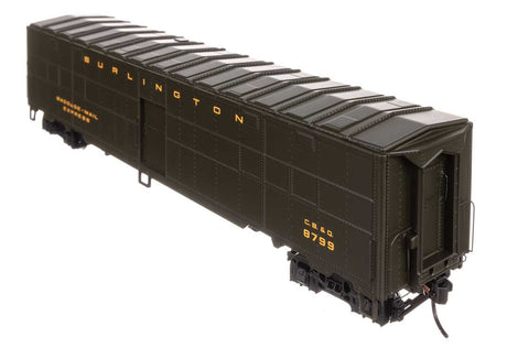CBQ-Style Express Boxcar Troop Kitchen Conversion - Ready to Run -- Chicago, Burlington & Quincy #8799-4