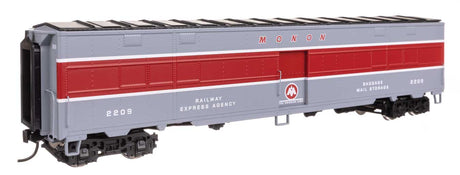 CBQ-Style Express Boxcar Troop Kitchen Conversion - Ready to Run -- Monon #2209-1