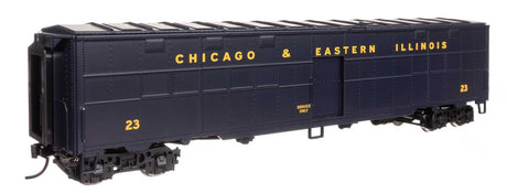 CBQ-Style Express Boxcar Troop Kitchen Conversion - Ready to Run -- Chicago & Eastern Illinois #23-2