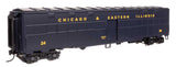 CBQ-Style Express Boxcar Troop Kitchen Conversion - Ready to Run -- Chicago & Eastern Illinois #24-1