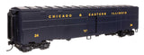 CBQ-Style Express Boxcar Troop Kitchen Conversion - Ready to Run -- Chicago & Eastern Illinois #24-2