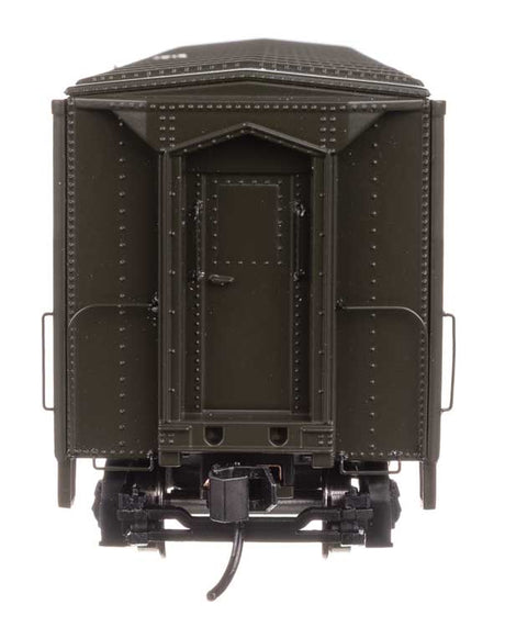 CBQ-Style Express Boxcar Troop Kitchen Conversion - Ready to Run -- MOW (Green) #X-41304MW-3