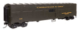 C&O-Style Express Boxcar Troop Sleeper Conversion - Ready to Run -- Chesapeake & Ohio (Green) #366-2