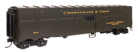 C&O-Style Express Boxcar Troop Sleeper Conversion - Ready to Run -- Chesapeake & Ohio (Green) #373-1
