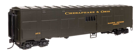 C&O-Style Express Boxcar Troop Sleeper Conversion - Ready to Run -- Chesapeake & Ohio (Green) #373-2