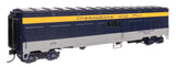 C&O-Style Express Boxcar Troop Sleeper Conversion - Ready to Run -- Chesapeake & Ohio (Tri-Color) #374-1
