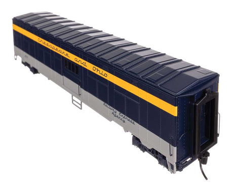C&O-Style Express Boxcar Troop Sleeper Conversion - Ready to Run -- Chesapeake & Ohio (Tri-Color) #377-4