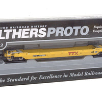 Gunderson Rebuilt All-Purpose 40' Well Car - Ready-to-Run -- Trailer-Train DTTX #457299 (New Logo)