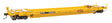 Gunderson Rebuilt All-Purpose 40' Well Car - Ready-To-Run -- DTTX (Forward Thinking) #455643-1