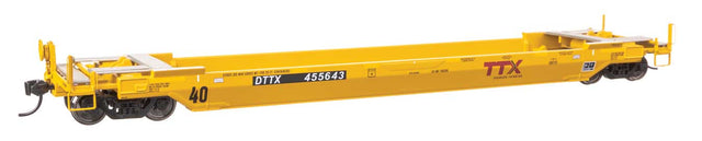 Gunderson Rebuilt All-Purpose 40' Well Car - Ready-To-Run -- DTTX (Forward Thinking) #455643-1