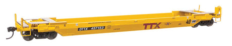 Gunderson Rebuilt All-Purpose 40' Well Car - Ready-To-Run -- DTTX (New Logo w/Railbox Logo) #457153-2