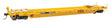 Gunderson Rebuilt All-Purpose 40' Well Car - Ready-To-Run -- DTTX (Patched) #455842-1