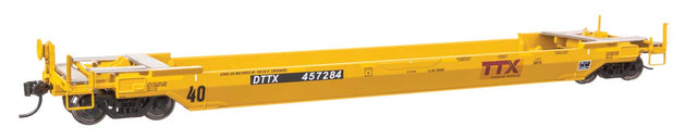 Gunderson Rebuilt All-Purpose 40' Well Car - Ready-To-Run -- DTTX (Patched) #457284-1