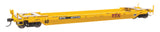 Gunderson Rebuilt All-Purpose 40' Well Car - Ready-To-Run -- DTTX (Patched) #457314-1