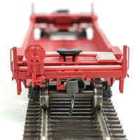 Gunderson As-Built All-Purpose 48' Well Car - Ready to Run -- Burlington Northern #61007 (red, blue)
