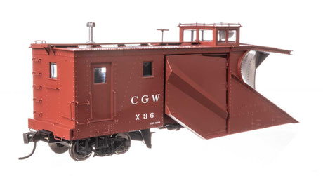 Russell Snowplow - Ready to Run -- Chicago Great Western #X36-2