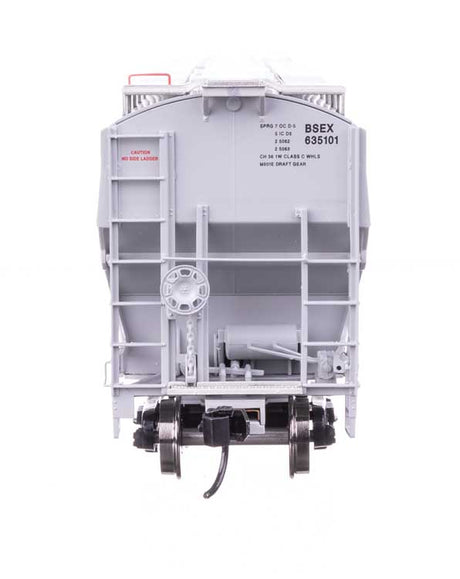 67' Trinity 6351 4-Bay Covered Hopper - Ready to Run -- Badger State Ethanol BSEX #635101-3