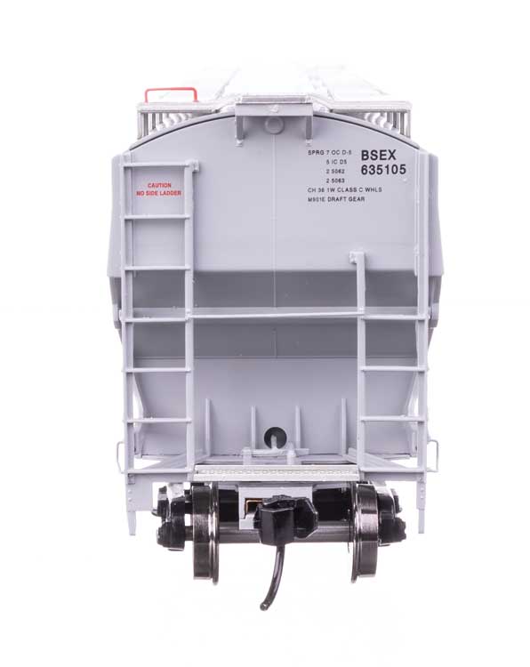 67' Trinity 6351 4-Bay Covered Hopper - Ready to Run -- Badger State Ethanol BSEX #635105-4