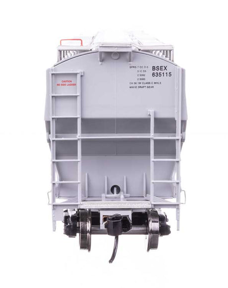 67' Trinity 6351 4-Bay Covered Hopper - Ready to Run -- Badger State Ethanol BSEX #635115-4