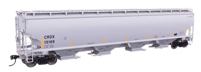 67' Trinity 6351 4-Bay Covered Hopper - Ready to Run -- Chicago Freight Car Leasing Co CRDX #15169-1