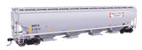 67' Trinity 6351 4-Bay Covered Hopper - Ready to Run -- Midwest DDG Transport MWTX #212612-1