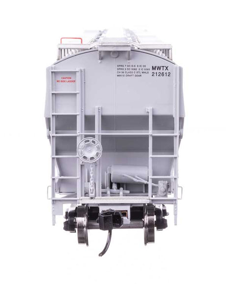 67' Trinity 6351 4-Bay Covered Hopper - Ready to Run -- Midwest DDG Transport MWTX #212612-3