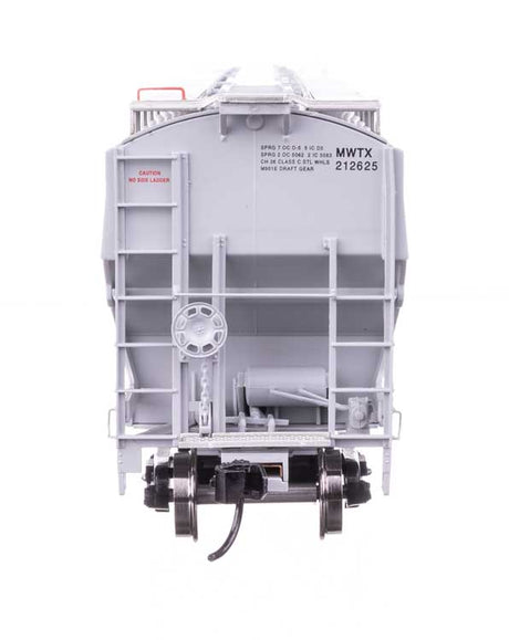 67' Trinity 6351 4-Bay Covered Hopper - Ready to Run -- Midwest DDG Transport MWTX #212625-3