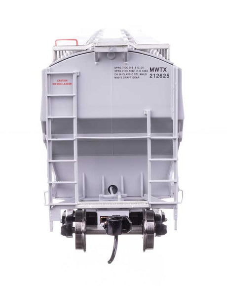 67' Trinity 6351 4-Bay Covered Hopper - Ready to Run -- Midwest DDG Transport MWTX #212625-4