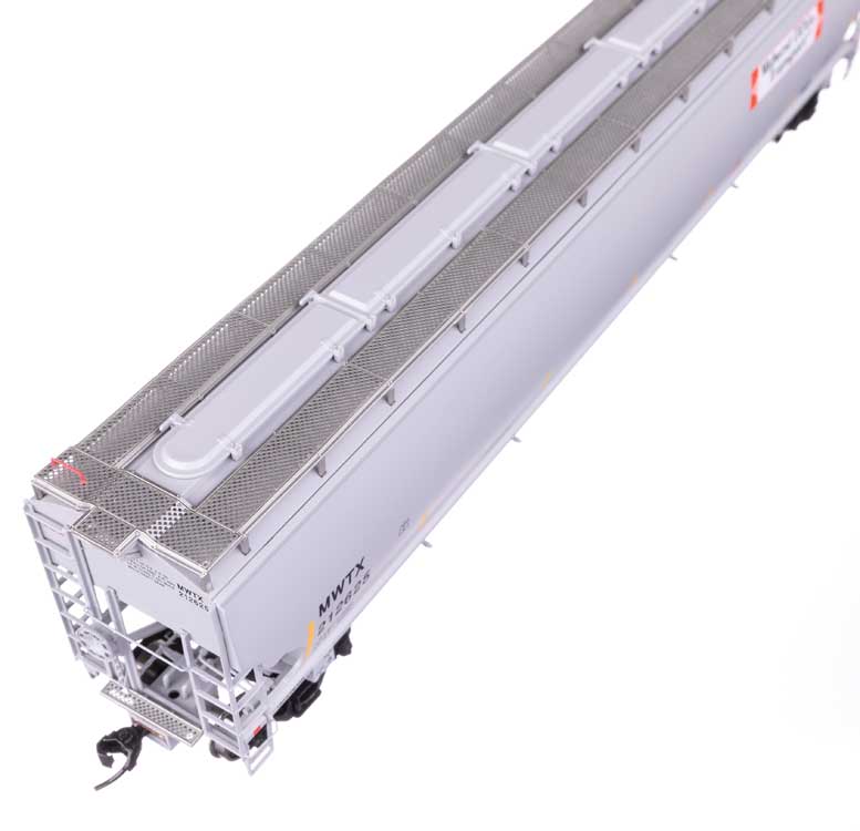 67' Trinity 6351 4-Bay Covered Hopper - Ready to Run -- Midwest DDG Transport MWTX #212625-5