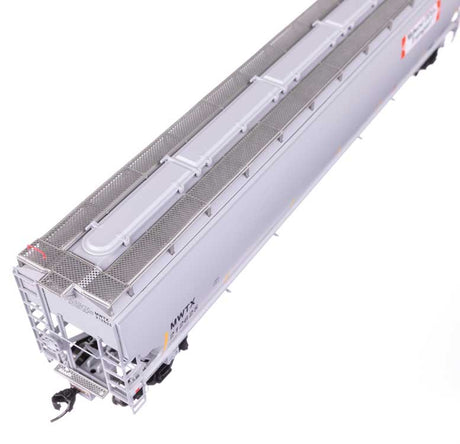 67' Trinity 6351 4-Bay Covered Hopper - Ready to Run -- Midwest DDG Transport MWTX #212625-5