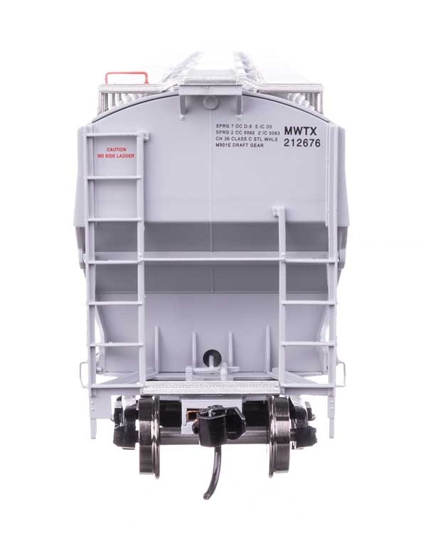 67' Trinity 6351 4-Bay Covered Hopper - Ready to Run -- Midwest DDG Transport MWTX #212676-4