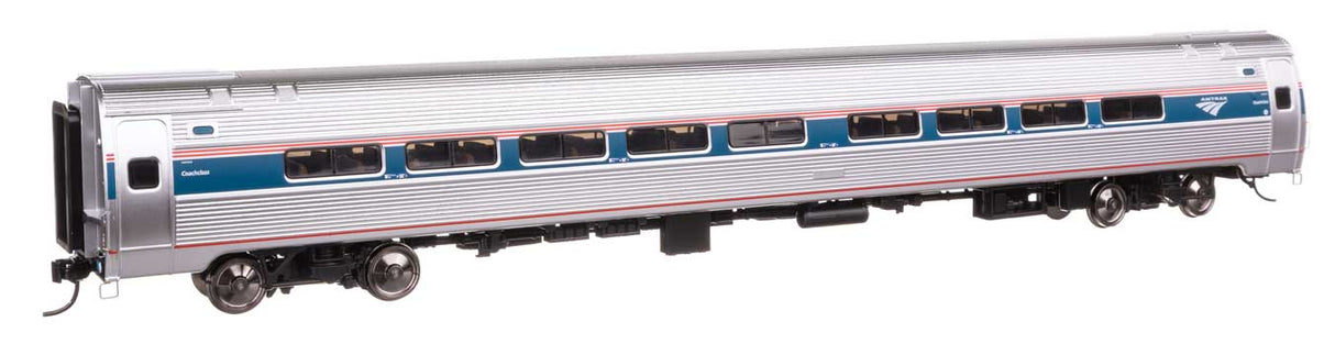 85' Amfleet I 84-Seat Coach - Ready To Run -- Amtrak(R) Phase VI  (Decal)-1