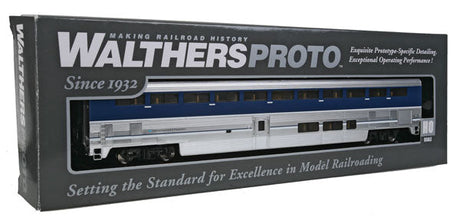 85' Pullman-Standard Superliner I Coach - Lighted - Ready to Run -- Amtrak(R) Surfliner-5
