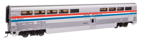85' Pullman-Standard Superliner I Diner - Lighted - Ready to Run -- Amtrak(R) #38028 (Phase III)-2