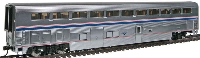 85' Pullman-Standard Superliner I Coach Baggage - Lighted - Ready to Run -- Amtrak (Phase IVb)-1