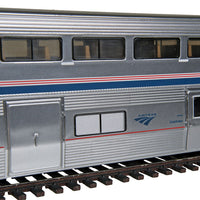 85' Pullman-Standard Superliner I Coach Baggage - Lighted - Ready to Run -- Amtrak (Phase IVb)
