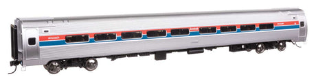 85' Amfleet I 84-Seat Coach - Lighted - Ready To Run -- Amtrak(R) Phase II  (Decal)-1