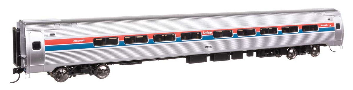 85' Amfleet I 84-Seat Coach - Lighted - Ready To Run -- Amtrak(R) Phase II #21090-2