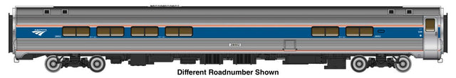 85' Amfleet II Lounge - Lighted  - Ready to Run -- Amtrak(R) Phase VI (Decal)-1