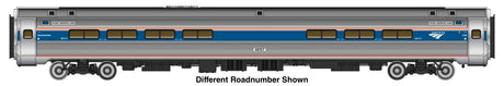 85' Amfleet I Club Dinette - Lighted  - Ready to Run -- Amtrak(R) Phase VI (Decal)-1