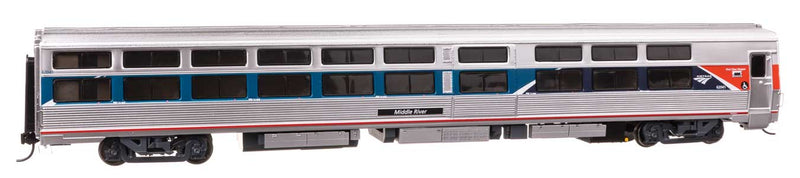 85' Budd Viewliner Sleeper - Lighted - Ready to Run -- Amtrak Phase VII #62041 Middle River-1