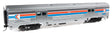 73' Budd Baggage Car - Ready to Run -- Amtrak Phase I Decal-1
