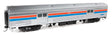 73' Budd Baggage Car - Ready to Run -- Amtrak Phase II Decal-1