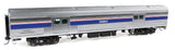 73' Budd Baggage Car - Ready to Run -- Amtrak Phase IV (black lettering) decal-1
