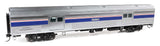 73' Budd Baggage Car - Ready to Run -- Amtrak Phase IV (black lettering) decal-2