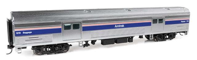 73' Budd Baggage Car - Ready to Run -- Amtrak Phase IV (white lettering) #1219-1