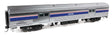 73' Budd Baggage Car - Ready to Run -- Amtrak Phase IV (white lettering) Decal-1