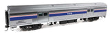 73' Budd Baggage Car - Ready to Run -- Amtrak Phase IV (white lettering) Decal-1
